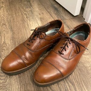 Men’s Dexter cognac oxford dress shoes
